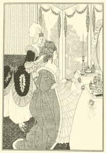 Die Toilette von Aubrey Beardsley