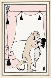 Das neue „Attentat in der Rue Morgue“ von Aubrey Beardsley