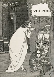 Titelseite von Volpone oder der Fuchs (1609) geschrieben von Ben Johnson