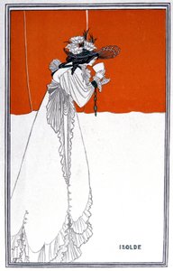 Yseult trinkt den Liebestrank, England, ca. 1900