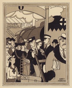 Ein Londoner Bahnhof von Aubrey Hammond