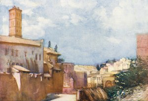Rom: Blick auf S. Francesca Romana und das Forum von Aubrey Waterfield