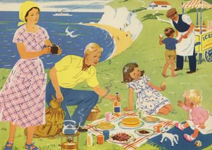 Ein Picknick von Audrey Brunton