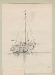 Segelschiff von August Allebe