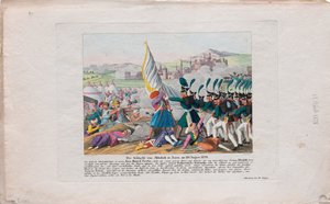 Die Erstürmung der Festung Akhaltsikhe am 27. August 1828, um 1830 von August Friedrich Andreas Campe