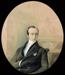 Porträt von Prinz Wladimir Fjodorowitsch Odoyevsky