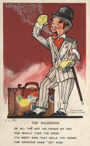 Der Verkäufer von August Hutaf
