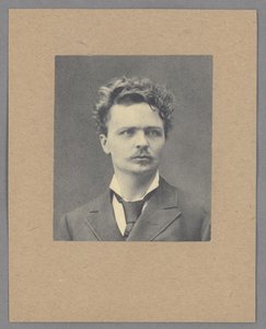 August Strindberg von August Josef Robert Roesler