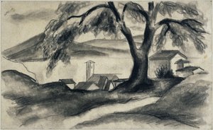 Hilterfingen am Thunersee von August Macke