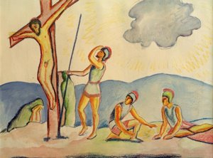 Kreuzigung von August Macke