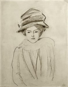Porträt Elly Jost von August Macke