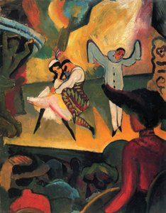 Russisches Ballett I von August Macke