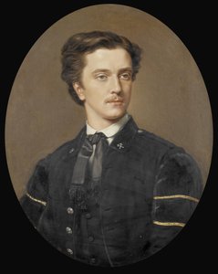 August Prinzhofer Porträt Knappe