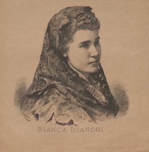 Porträt der Opernsängerin Bianca Bianchi