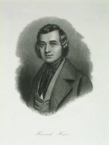 Porträt des Dichters Heinrich Heine 1797-1856, 1842