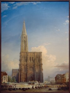 Straßburger Münster im Mittelalter von August von Bayer