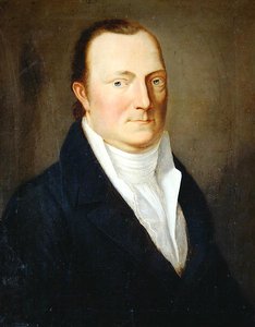 Porträt des Polizeipräsidenten Ludwig von Manger, ca. 1825 von August von der Embde