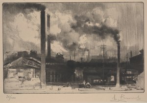 In den Creusot-Werken - die Stahlwerke von Auguste Brouet