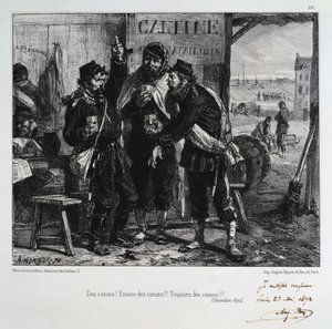Kanonen! Noch mehr Kanonen!! Immer Kanonen!!! Belagerung von Paris, Dezember 1870, 1872