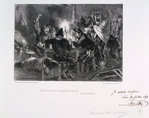 Schlaft also, mit solchen Kerlen!, Belagerung von Paris von Auguste Bry