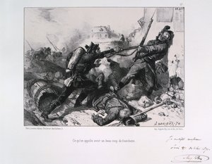 Nahkampf, Belagerung von Paris, Deutsch-Französischer Krieg, 1870 1871
