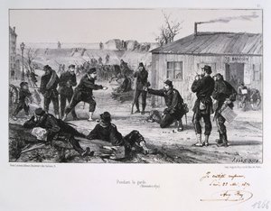 Pendant la garde, Belagerung von Paris, Deutsch-Französischer Krieg, November 1870