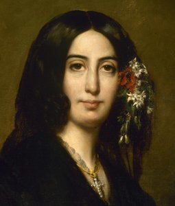 Porträt von George Sand, um 1837