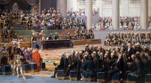 Eröffnung der Generalstände in Versailles, 5. Mai 1789 von Louis Charles Auguste Couder