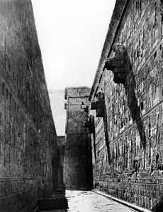 Tempel Edfu, Ägypten, 1893