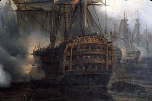 Schlacht von Trafalgar (Detail)