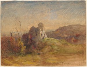 Landschaft von Auguste Francois Ravier
