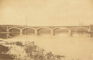 Linie von Villeneuve-Saint-Georges nach Montargis, Viadukt über den Loing (bei Montargis) von Auguste Hippolyte Collard