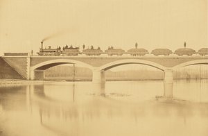 Linie von Villenueve-Saint-Georges nach Montargis, Viadukt über den Loing (nahe Montargis)