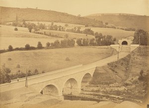 Viadukt über Le Rhims, nahe dem Krankenhaus