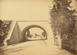Viadukt auf der Route von Lyon nach Montbrison in Montbrison