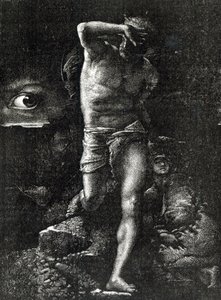 Das Gewissen oder das Auge, das Kain beobachtet, aus 