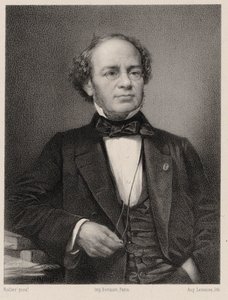 Porträt des Komponisten Jacques Fromental Halévy 1799-1862 von Auguste Lemoine