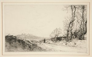 Letzte Blätter (Vendée) von Auguste Lepere