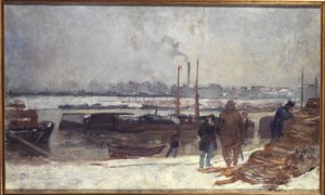 Die Seine, am Quai d