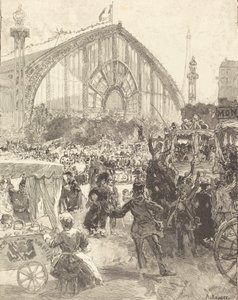 Le Palais des Machines, veröffentlicht 1889