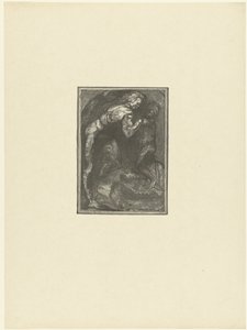 Michelangelo modelliert einen Sklaven