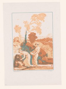 Musik und Poesie helfen dem Künstler von Auguste Lepere