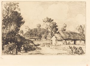 Zeitvertreib der Ruhe, Vendee von Auguste Lepere