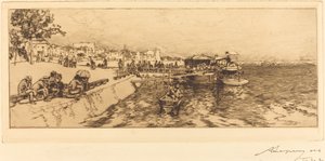 Pier von Bercy von Auguste Lepere