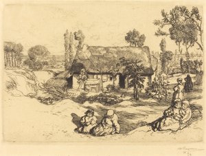 Unterkunft für die Armen, Vendée (Le nid de pauvres, Vendée)