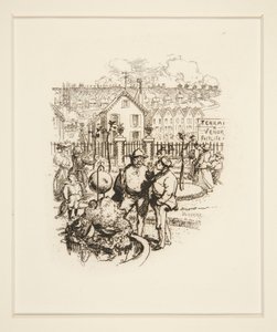 Vorstadtpark von Auguste Lepere