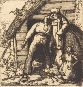 Der Geflügelhändler, Vendee, 1908
