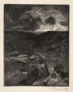 Das Tal von Franchard von Auguste Louis Lepère