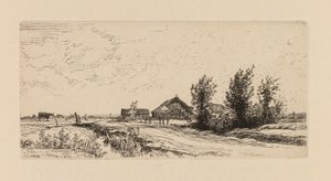 Auguste Lepère: Le petit gardeur de vaches