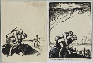 Schlacht von Rozelieures in Lothringen, 1914